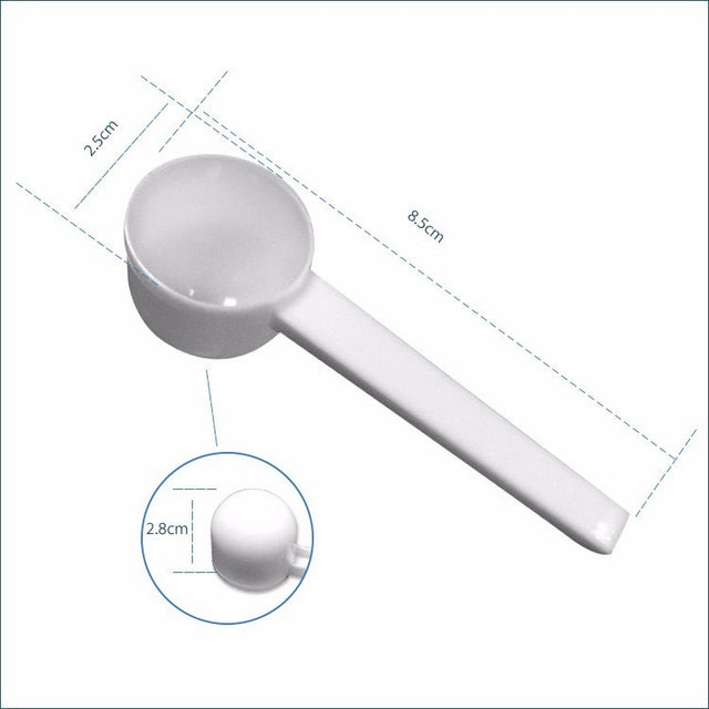 ช้อนตวง PP เกรดอาหาร (PP Measuring Scoop) 5 กรัม · 1 ชิ้น