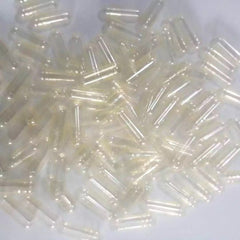 แคปซูลเปล่า HPMC จากพืช (Empty HPMC Capsule) เบอร์ 0/1 · สีใส · 140,000 แคปซูล/ลัง