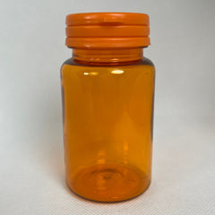 ขวด PET (PET Bottle) 100 ml. · สีส้มเงา · ฝาฉีก · 1 ชิ้น