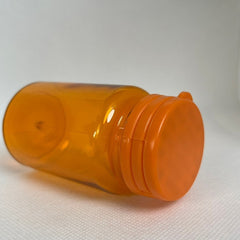 ขวด PET (PET Bottle) 100 ml. · สีส้มเงา · ฝาฉีก · 1 ชิ้น
