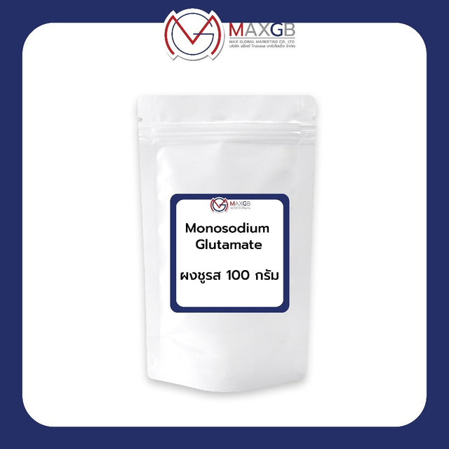 ผงชูรส (โมโนโซเดียมกลูตาเมต) (Monosodium Glutamate (MSG)) · 100 ก.