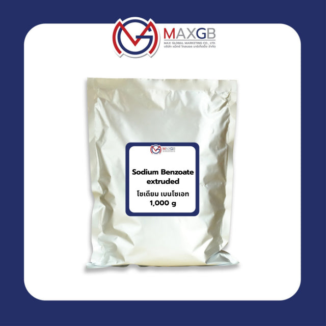โซเดียมเบนโซเอต ชนิดเอ็กซ์ทรูด (Sodium Benzoate Extruded (Puroxs)) · 1 กก.