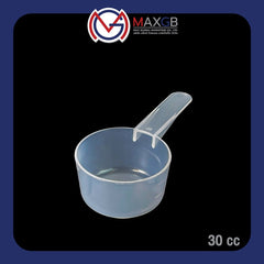 ช้อนตวง PP เกรดอาหาร (PP Measuring Scoop) 30 cc. · หุ้มถุงพลาสติกรายชิ้น · 1 ชิ้น