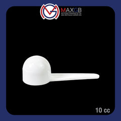 ช้อนตวง PP เกรดอาหาร (PP Measuring Scoop) 5 กรัม · หุ้มถุงพลาสติกรายชิ้น · แพ็ค 100 ชิ้น
