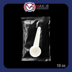 ช้อนตวง PP เกรดอาหาร (PP Measuring Scoop) 5 กรัม · หุ้มถุงพลาสติกรายชิ้น · แพ็ค 50 ชิ้น
