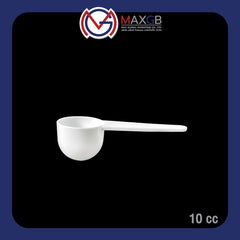 ช้อนตวง PP เกรดอาหาร (PP Measuring Scoop) 5 กรัม · หุ้มถุงพลาสติกรายชิ้น · แพ็ค 100 ชิ้น